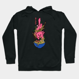 Axolotl Ramen Noodles Hoodie